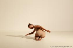 Modern dance poses of Kristyna