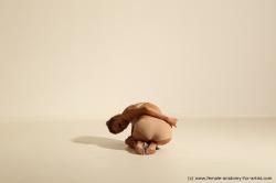 Modern dance poses of Kristyna