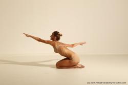 Modern dance poses of Kristyna