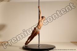 Poledance reference poses of Mercedes