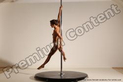 Poledance reference poses of Mercedes