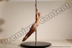 Poledance reference poses of Mercedes