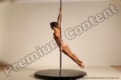 Poledance reference poses of Mercedes