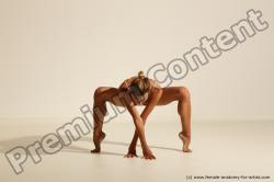 Modern dance poses of Kristyna