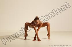 Modern dance poses of Kristyna