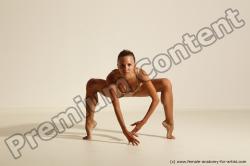 Modern dance poses of Kristyna