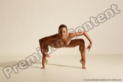 Modern dance poses of Kristyna