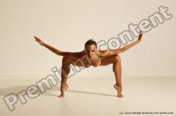 Modern dance poses of Kristyna