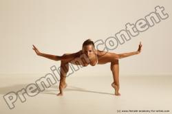 Modern dance poses of Kristyna