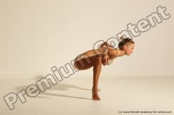 Modern dance poses of Kristyna