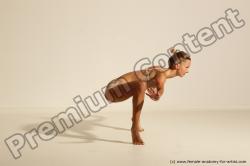 Modern dance poses of Kristyna