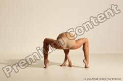 Modern dance poses of Kristyna