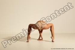 Modern dance poses of Kristyna