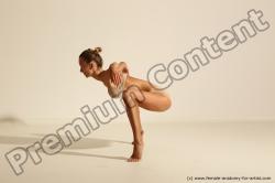 Modern dance poses of Kristyna