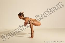 Modern dance poses of Kristyna