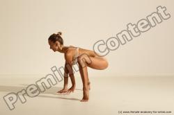 Modern dance poses of Kristyna