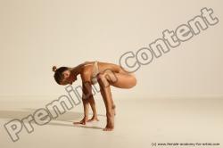 Modern dance poses of Kristyna