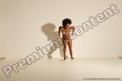 Underwear Woman Black Dancing Dynamic poses Academic