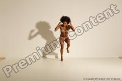 Underwear Woman Black Dancing Dynamic poses Academic