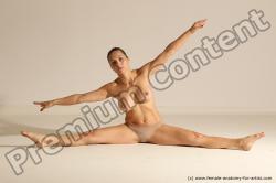 Nude Woman Dynamic poses Pinup