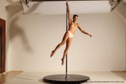 Poledance reference poses of Mercedes