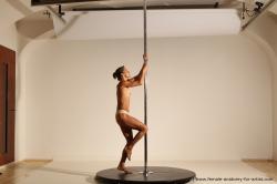 Poledance reference poses of Mercedes