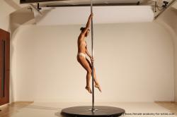 Poledance reference poses of Mercedes