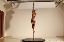 Poledance reference poses of Mercedes