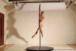 Poledance reference poses of Mercedes