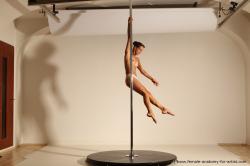 Poledance reference poses of Mercedes