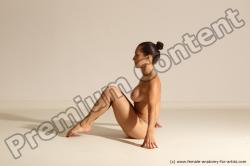 Nude Woman Dynamic poses Pinup