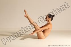 Nude Woman Dynamic poses Pinup