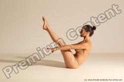 Nude Woman Dynamic poses Pinup