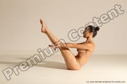 Nude Woman Dynamic poses Pinup