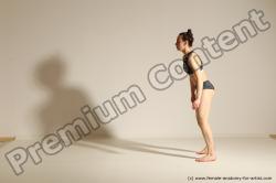 Modern dance poses of Rea