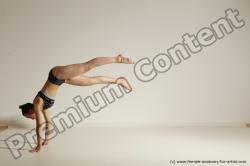 Modern dance poses of Rea