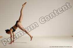 Modern dance poses of Rea