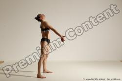 Modern dance poses of Rea