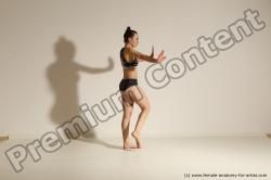 Modern dance poses of Rea