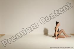 Modern dance poses of Rea