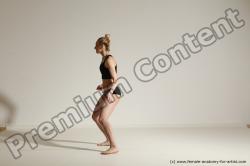 Modern dance poses of Anavi