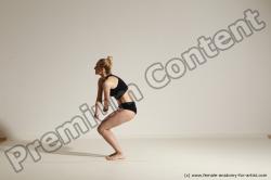 Modern dance poses of Anavi