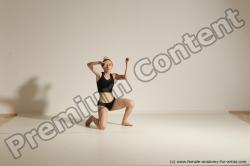 Modern dance poses of Anavi