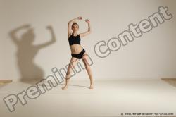 Modern dance poses of Anavi
