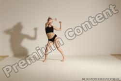 Modern dance poses of Anavi