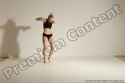 Modern dance poses of Anavi