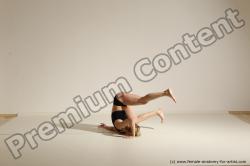 Modern dance poses of Anavi