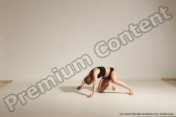 Modern dance poses of Anavi