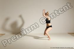 Modern dance poses of Anavi