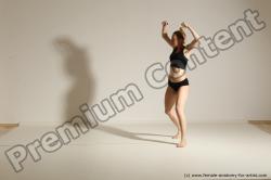 Modern dance poses of Anavi